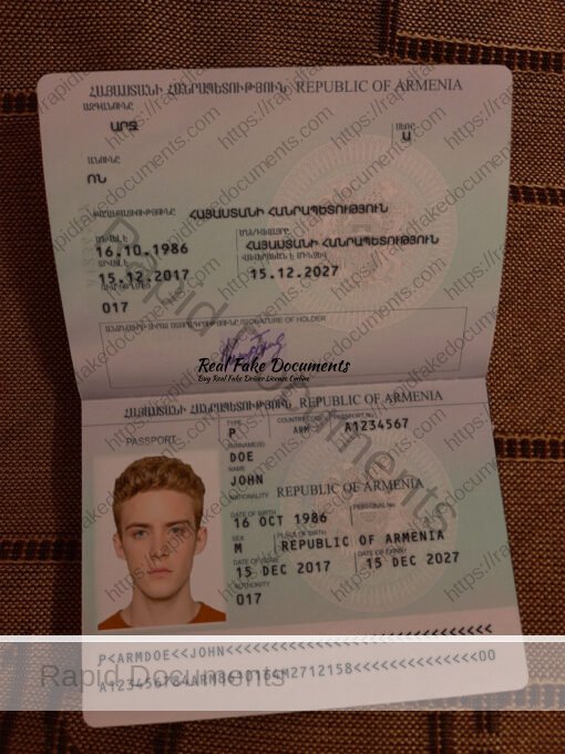 Armenia Passport