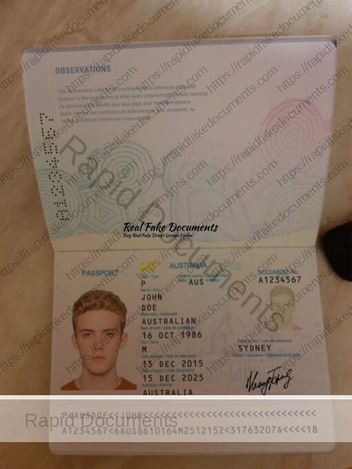 Australia passport
