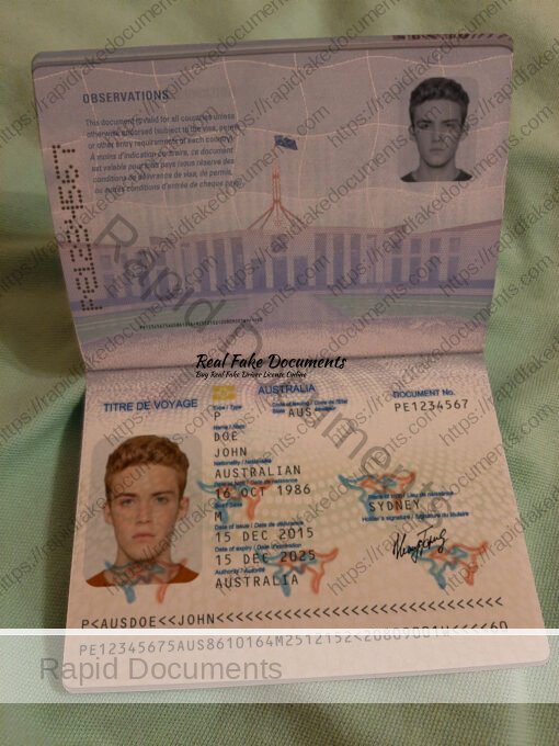 Australia passport new