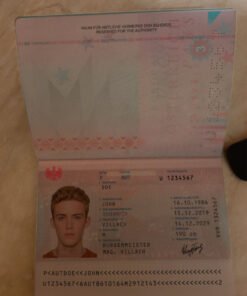 Austria passport