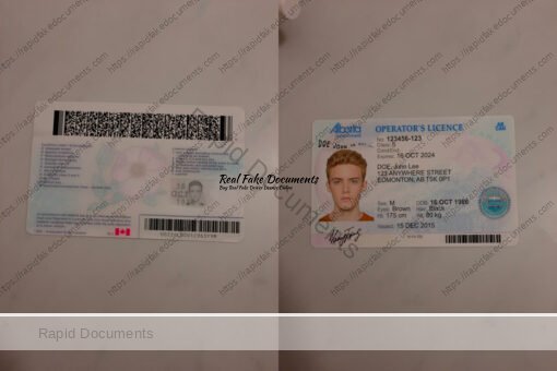 Canada Alberta Driver License