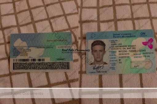 Canada Ontario Driver License
