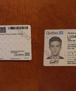 Canada Quebec Driver License