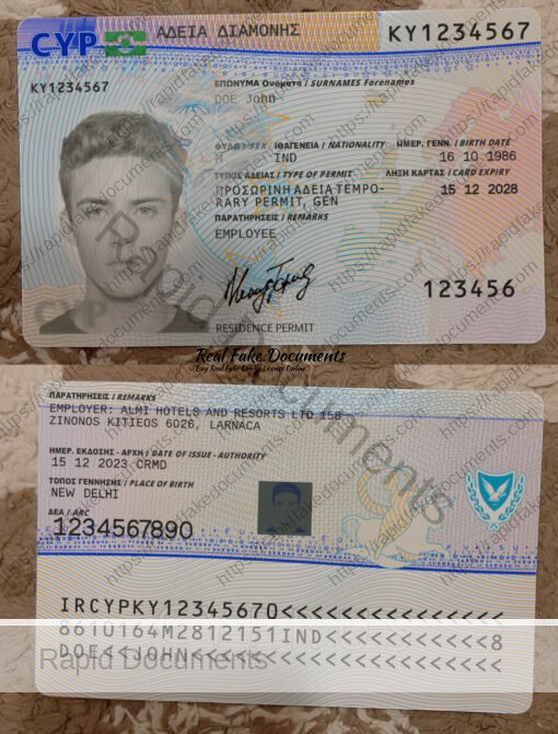Cyprus Residence Permit