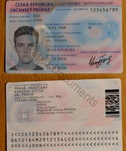 Czech Republic ID Card