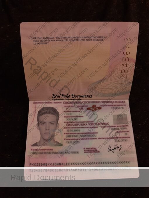 Czech Republic passport