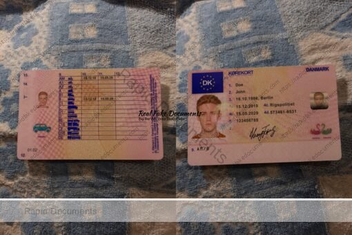 Denmark Driving License