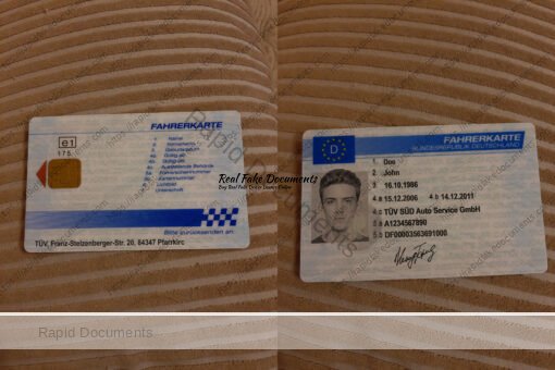 Germany Driver card