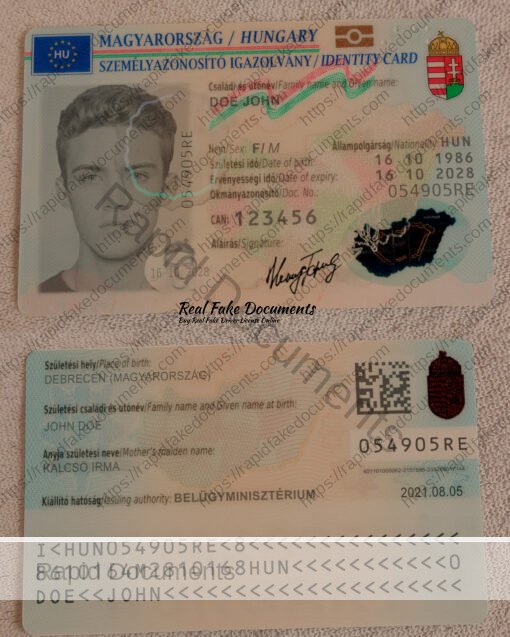 Hungary ID card