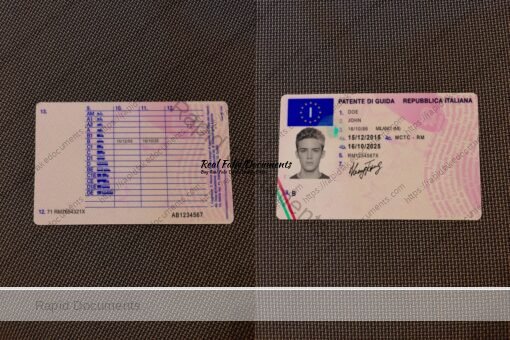 Italy Driving Licence