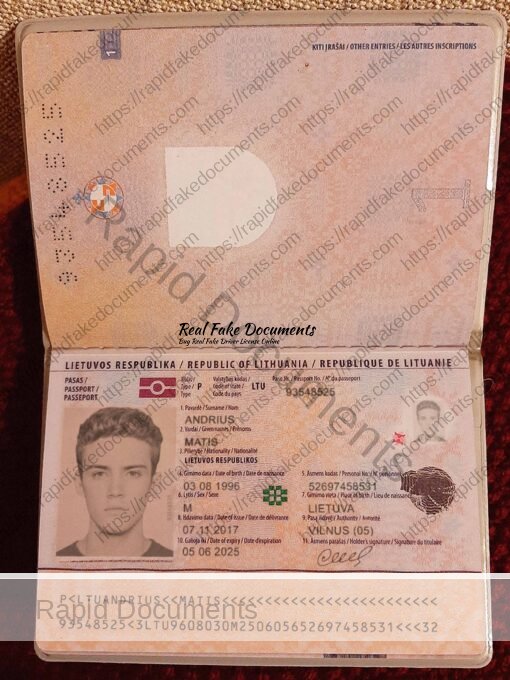Lietuva Passport