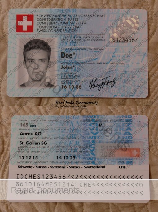 Switzerland ID Card