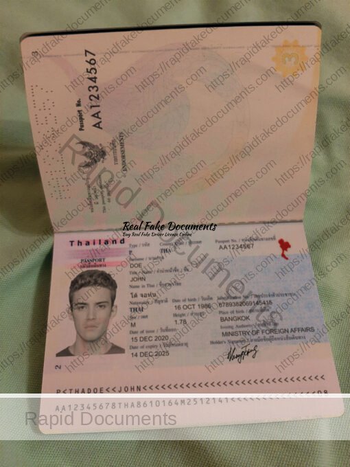 Thailand passport