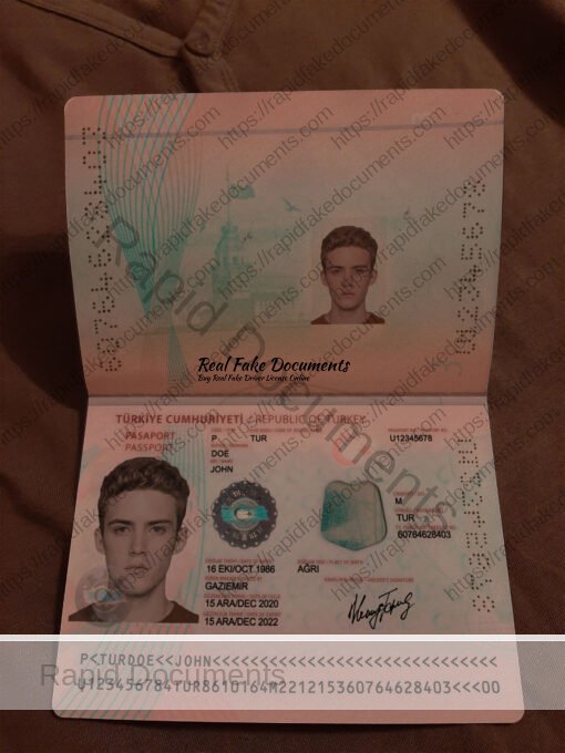 Turkey Passport