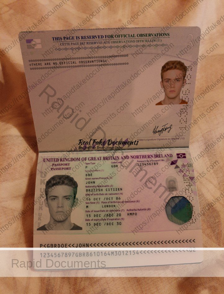 UK Passport (new)