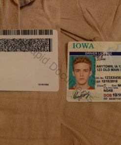 USA Iowa Driver License