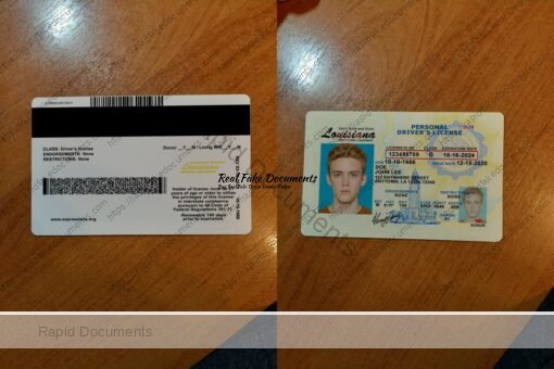 USA Louisiana Driver License