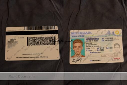 USA Michigan Driver License