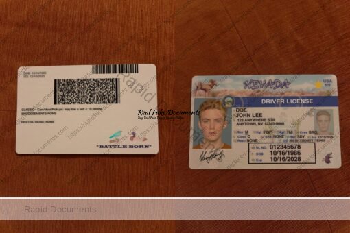 USA Nevada Driver License