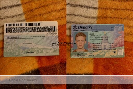 USA Oregon Driver License