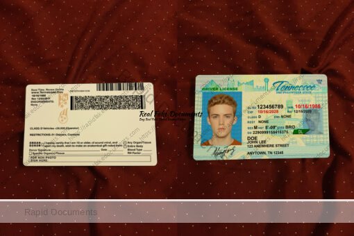USA Tennessee Driver License