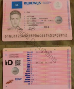 Netherlands Driving License