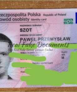 poland or polish id card