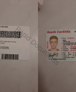 USA South Carolina Driver License
