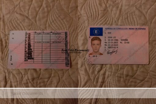 Spain Drivers License